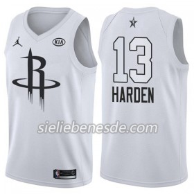 Herren NBA Houston Rockets Trikot James Harden 13 2018 All-Star Jordan Brand Weiß Swingman